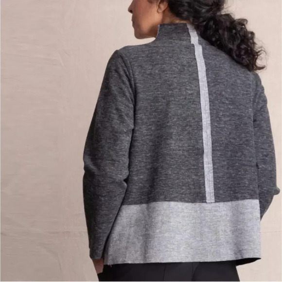 Habitat Snap Jacket Cardigan Blue & Grey Size Small - Picture 15 of 15